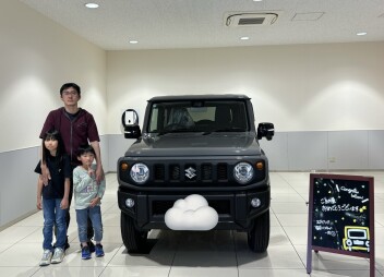 ジムニー納車させていただきました！
